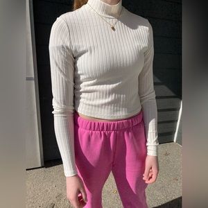 Long sleeve turtle neck